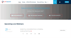 Desktop Screenshot of govology.com
